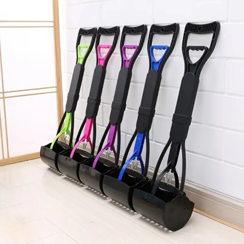 Recogedor de caca para perros con bolsa, 5 colores, ideal para paseos y limpieza mascotas
